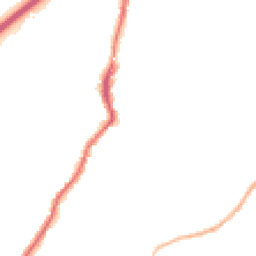 Night-time road noise heatmap for GU10 4PX