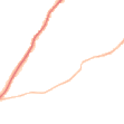 Night-time road noise heatmap for GU10 4QH