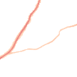 Night-time road noise heatmap for GU10 4QQ