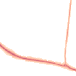 Night-time road noise heatmap for GU10 5BE