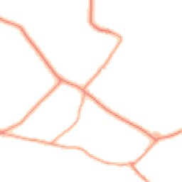 Daytime road noise heatmap for GU10 5DR