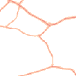 Daytime road noise heatmap for GU10 5ED
