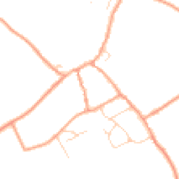 Daytime road noise heatmap for GU10 5QP