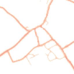 Daytime road noise heatmap for GU10 5QQ