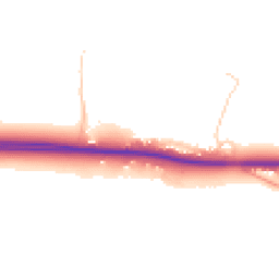 Daytime road noise heatmap for GU10 5RZ
