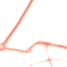 Night-time road noise heatmap for GU11 1AG