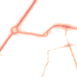 Night-time road noise heatmap for GU11 1BB