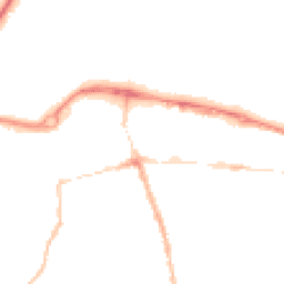 Night-time road noise heatmap for GU11 1EG