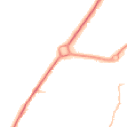 Night-time road noise heatmap for GU11 1YH