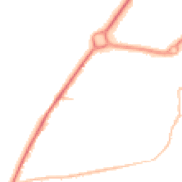 Night-time road noise heatmap for GU11 1YZ