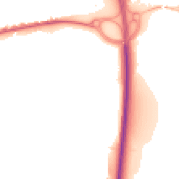 Night-time road noise heatmap for GU11 2EQ