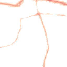 Night-time road noise heatmap for GU11 3EP