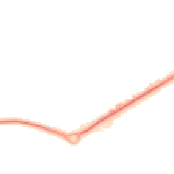 Night-time road noise heatmap for GU14 0AD