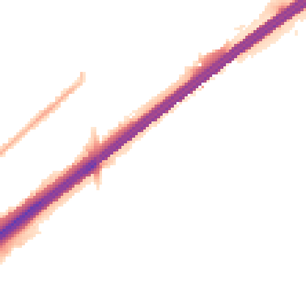 Night-time road noise heatmap for GU14 8RX