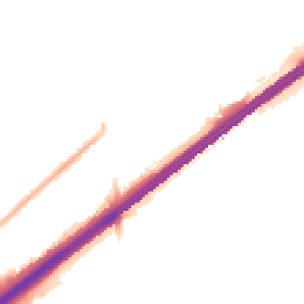 Night-time road noise heatmap for GU14 9AE