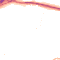 Night-time road noise heatmap for GU18 5TY