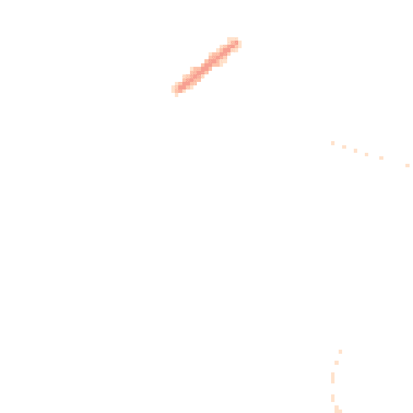 Night-time road noise heatmap for GU21 2DD