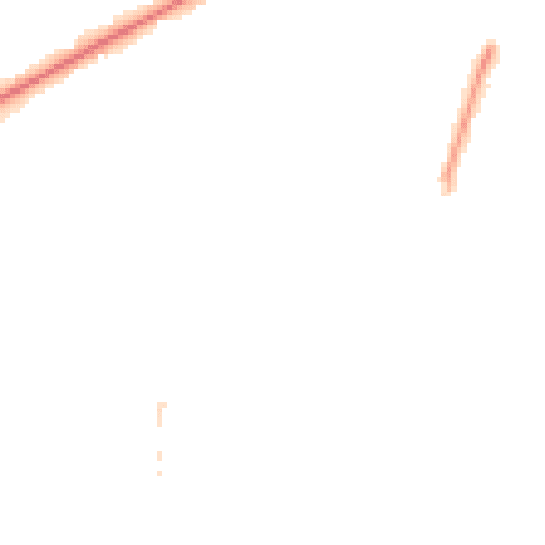 Night-time road noise heatmap for GU21 7QR