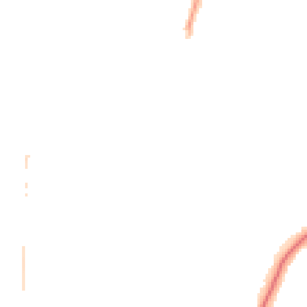 Night-time road noise heatmap for GU22 0EY