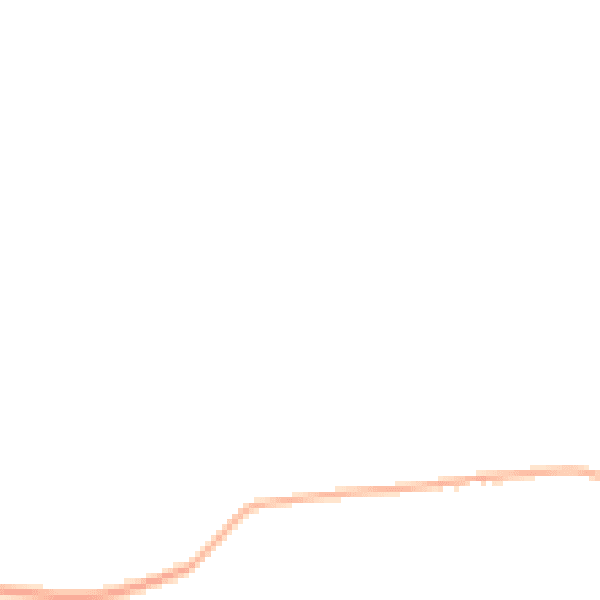 Night-time road noise heatmap for GU24 0PE