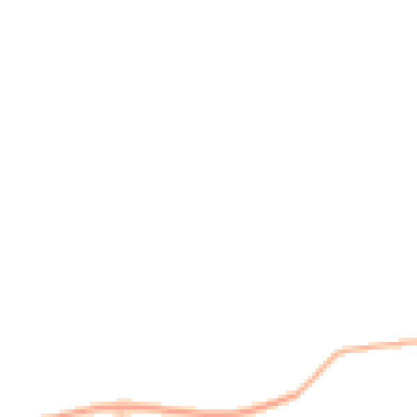 Night-time road noise heatmap for GU24 0QN