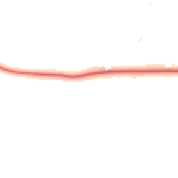 Night-time road noise heatmap for GU24 8PE