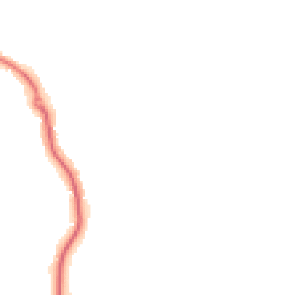 Night-time road noise heatmap for GU24 9BP