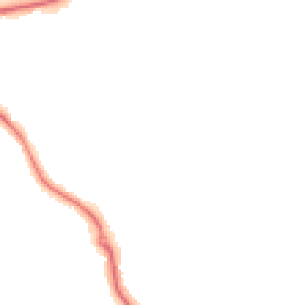 Night-time road noise heatmap for GU24 9HU