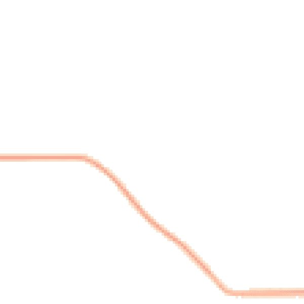 Night-time road noise heatmap for GU26 6FW