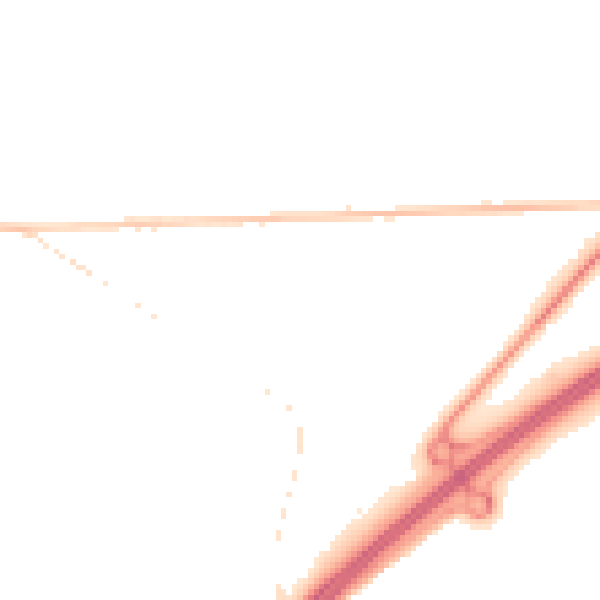 Night-time road noise heatmap for GU26 6TX