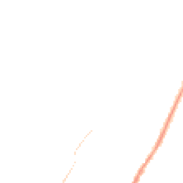 Night-time road noise heatmap for GU27 1BE