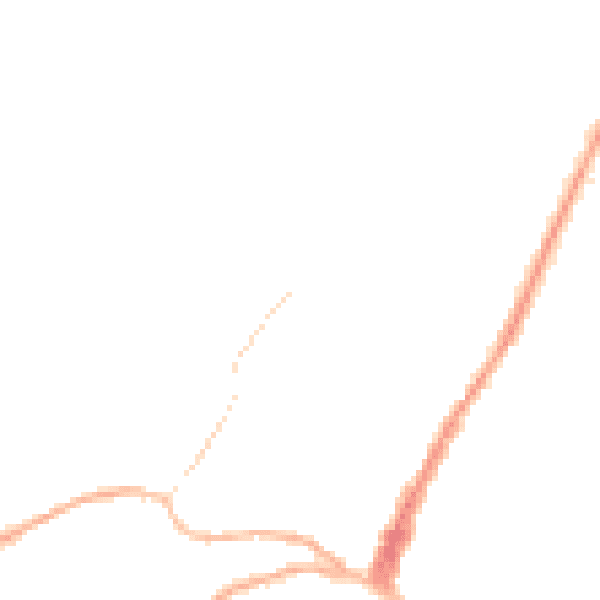 Night-time road noise heatmap for GU27 1BN