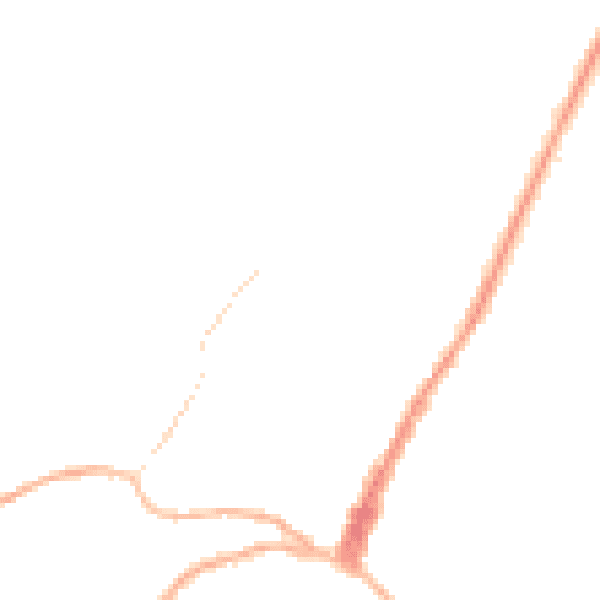 Night-time road noise heatmap for GU27 2RD