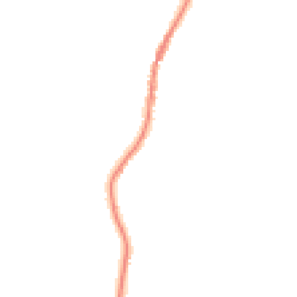 Night-time road noise heatmap for GU27 3DT