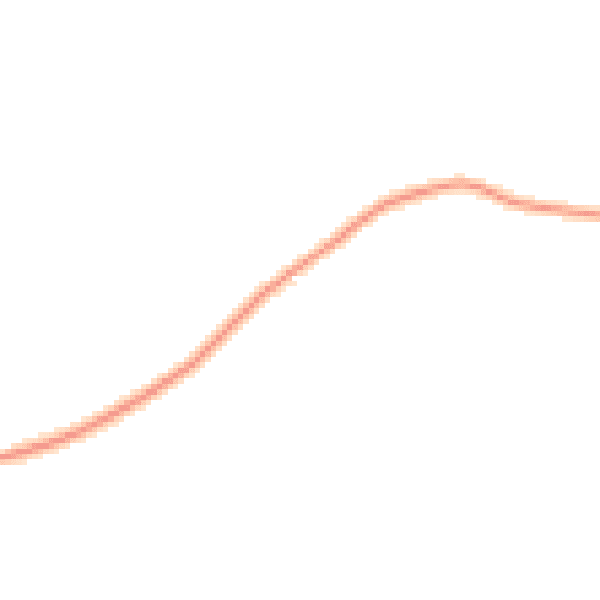 Night-time road noise heatmap for GU28 0HE