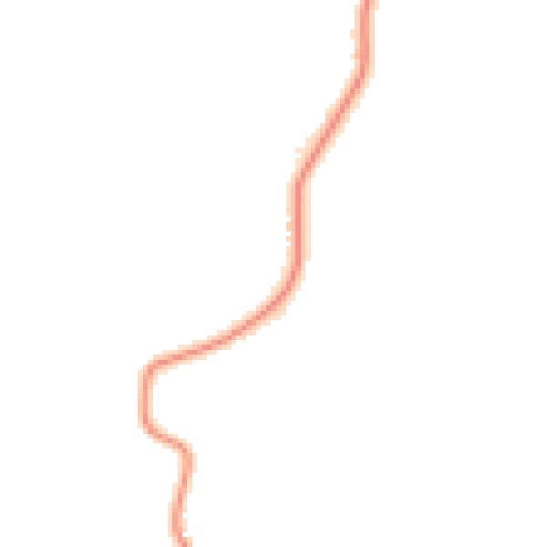 Night-time road noise heatmap for GU28 0LB