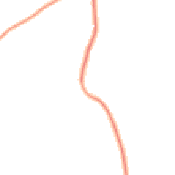Daytime road noise heatmap for GU28 9DT