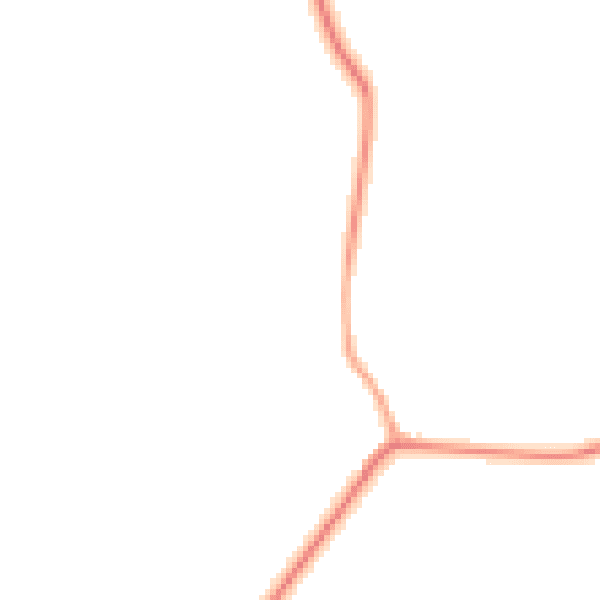 Daytime road noise heatmap for GU28 9JU