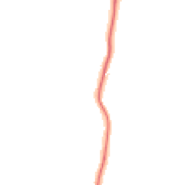Night-time road noise heatmap for GU29 0AD