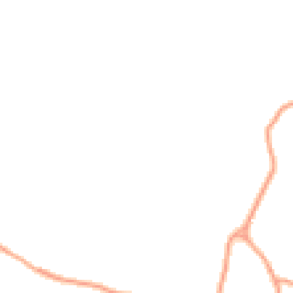 Daytime road noise heatmap for GU29 0AZ