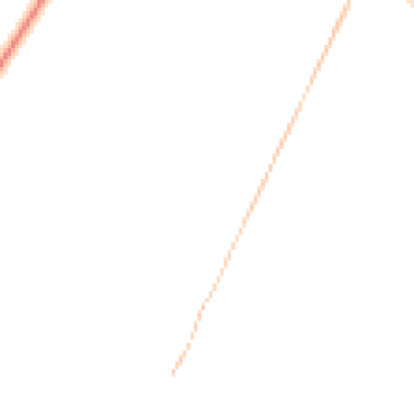 Daytime road noise heatmap for GU29 0JJ