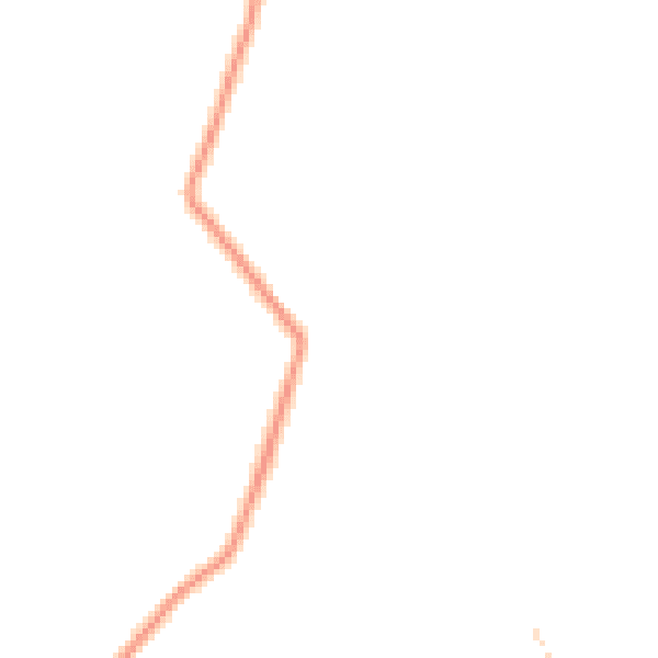 Daytime road noise heatmap for GU29 0LH