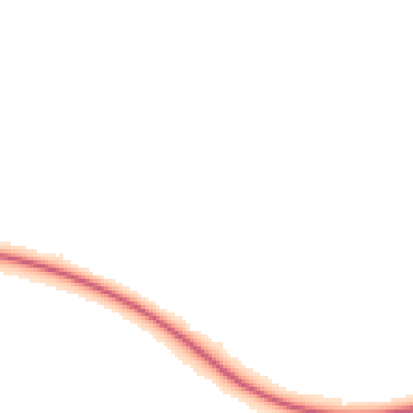 Night-time road noise heatmap for GU29 0NU