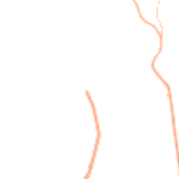 Daytime road noise heatmap for GU29 0QJ