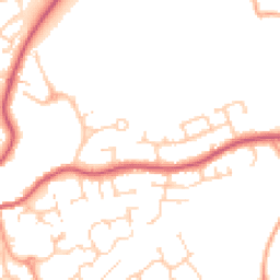 Daytime road noise heatmap for GU30 7AJ