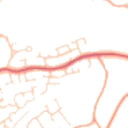 Daytime road noise heatmap for GU30 7BU