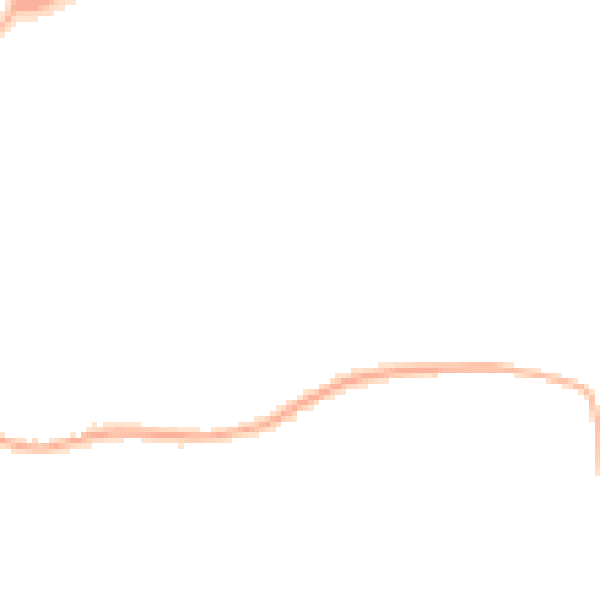 Night-time road noise heatmap for GU30 7DE
