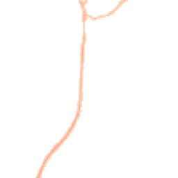 Night-time road noise heatmap for GU30 7DU