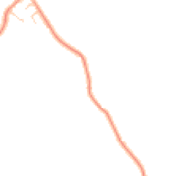 Daytime road noise heatmap for GU30 7NA