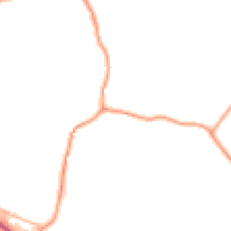 Daytime road noise heatmap for GU30 7RZ